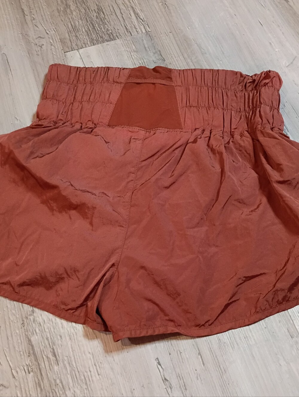FP Movement by Free People Burnt Orange High-Waist Athletic Shorts - large - Picture 5 of 6